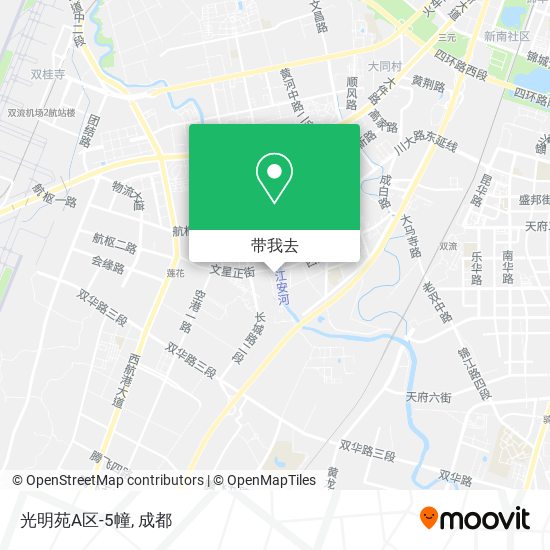光明苑A区-5幢地图