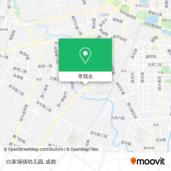白家场镇幼儿园地图