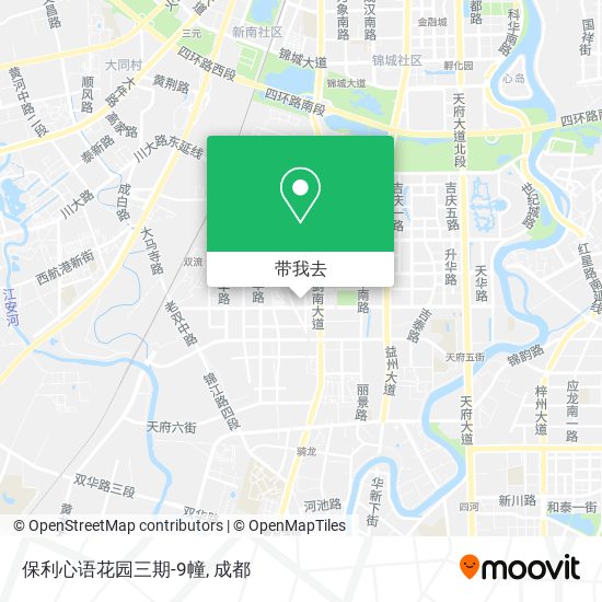 保利心语花园三期-9幢地图