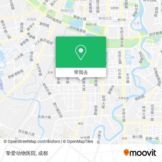 挚爱动物医院地图
