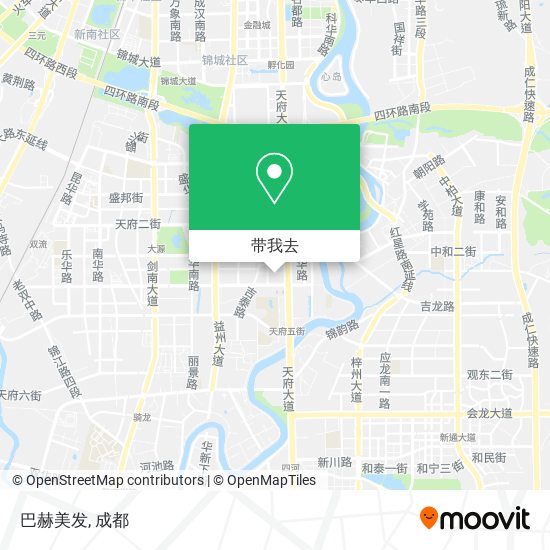 巴赫美发地图