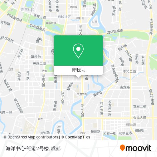 海洋中心-维港2号楼地图