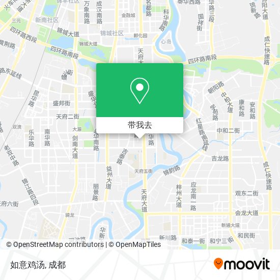如意鸡汤地图