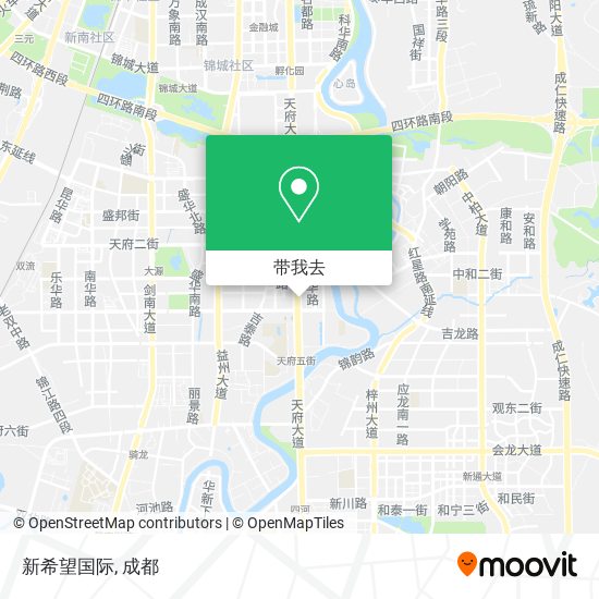 新希望国际地图