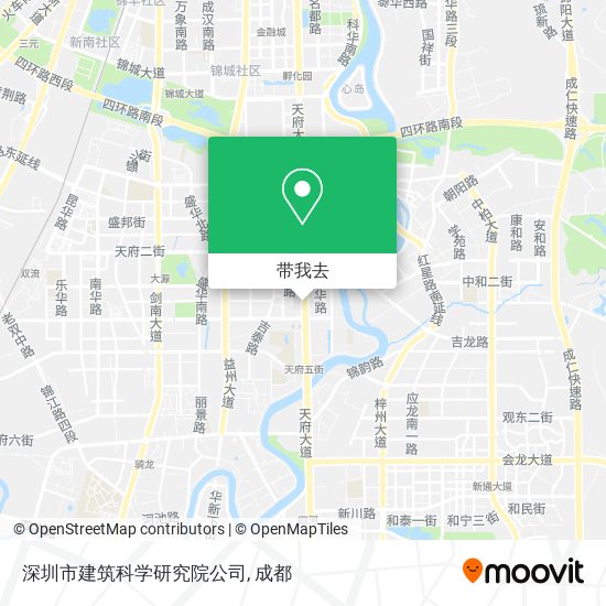 深圳市建筑科学研究院公司地图