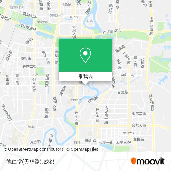德仁堂(天华路)地图