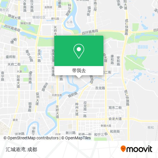 汇城港湾地图