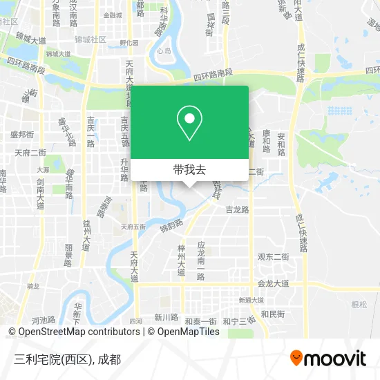 三利宅院(西区)地图