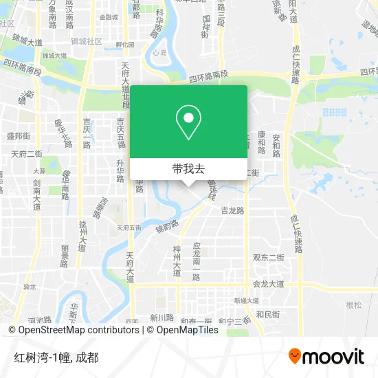 红树湾-1幢地图