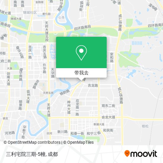 三利宅院三期-5幢地图