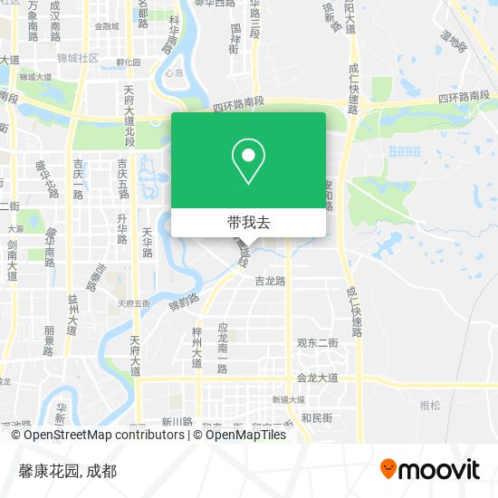 馨康花园地图
