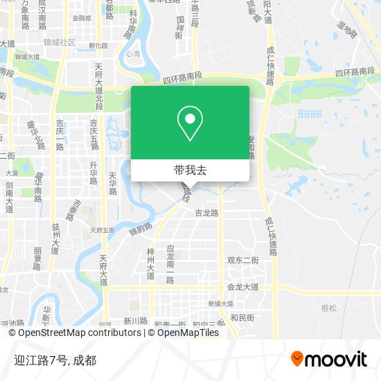迎江路7号地图