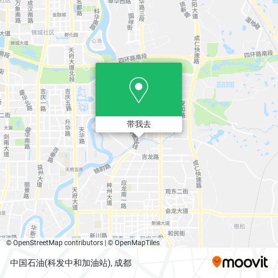 中国石油(科发中和加油站)地图