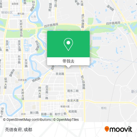 亮德食府地图