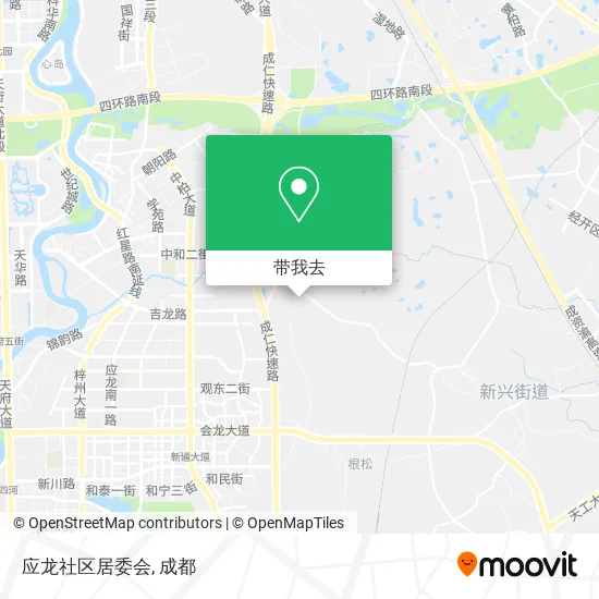应龙社区居委会地图