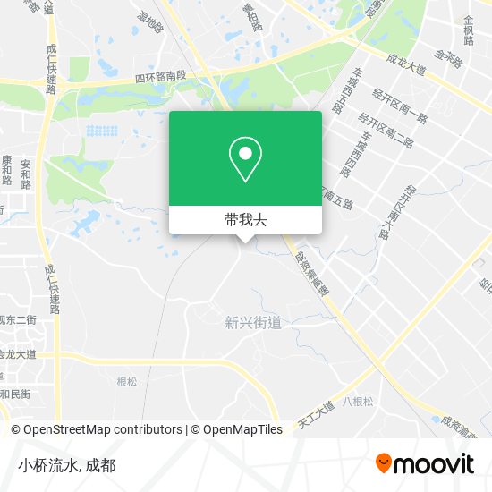 小桥流水地图