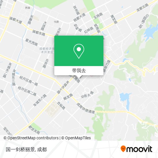 国一剑桥丽景地图