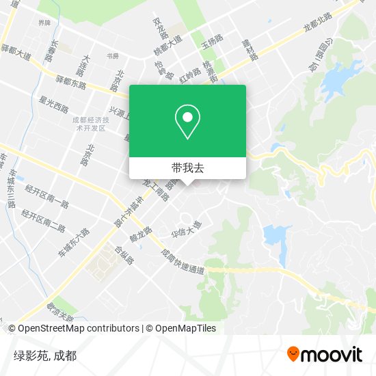 绿影苑地图