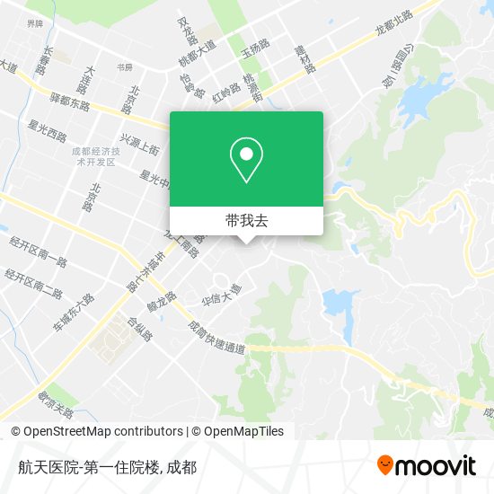 航天医院-第一住院楼地图
