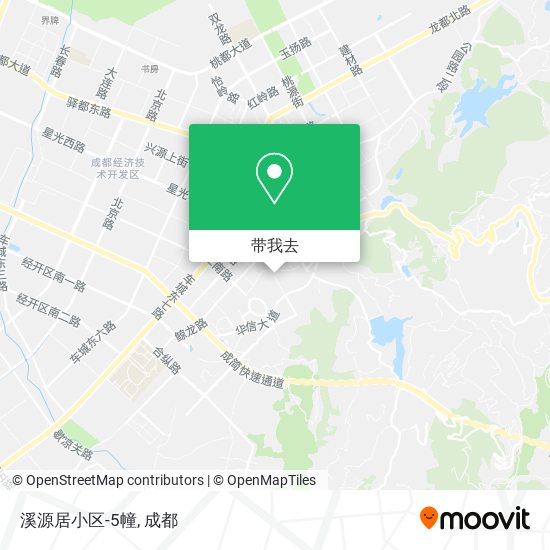 溪源居小区-5幢地图