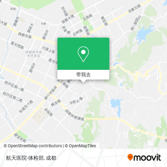 航天医院-体检部地图