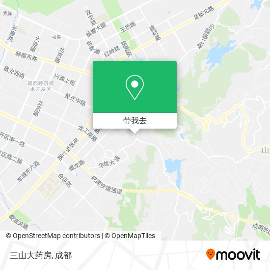 三山大药房地图