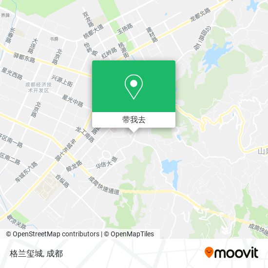 格兰玺城地图