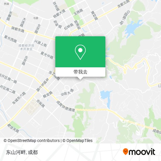 东山河畔地图