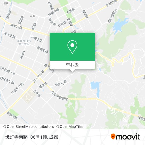 燃灯寺南路106号1幢地图