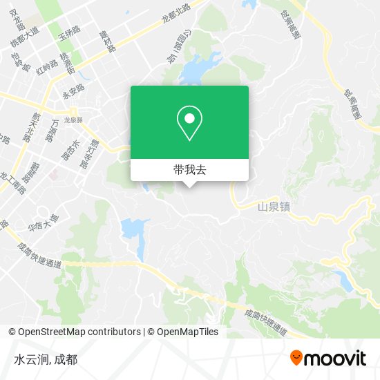 水云涧地图