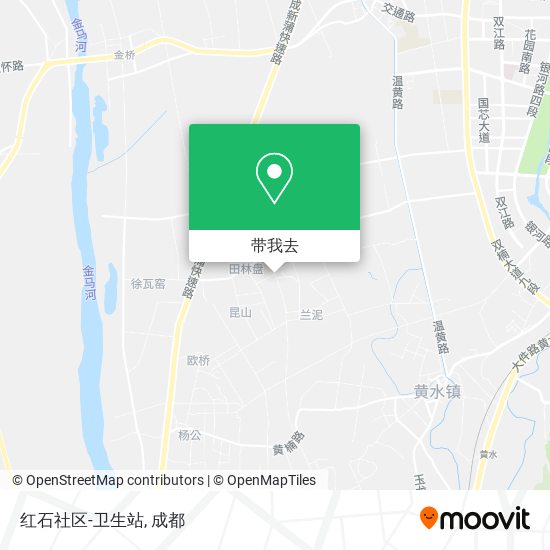 红石社区-卫生站地图