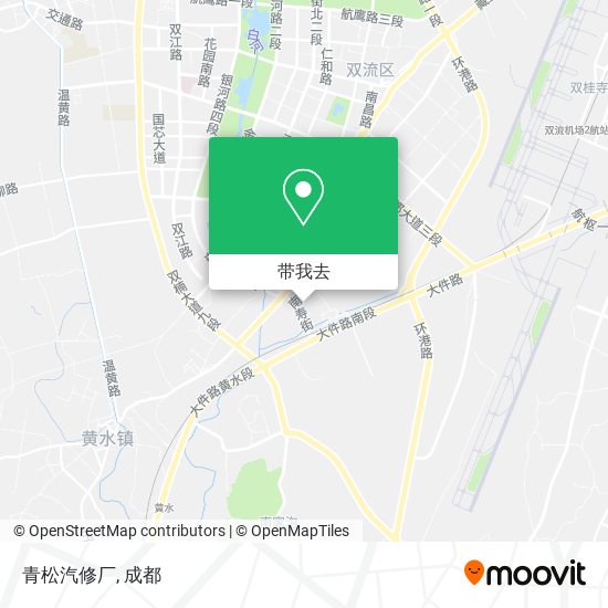 青松汽修厂地图