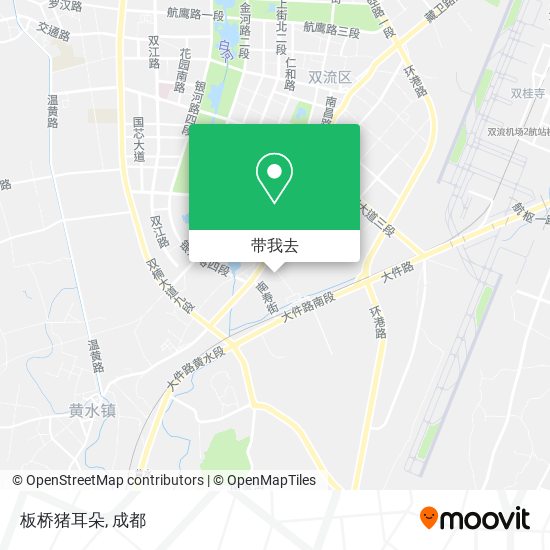 板桥猪耳朵地图
