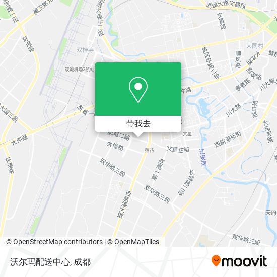 沃尔玛配送中心地图