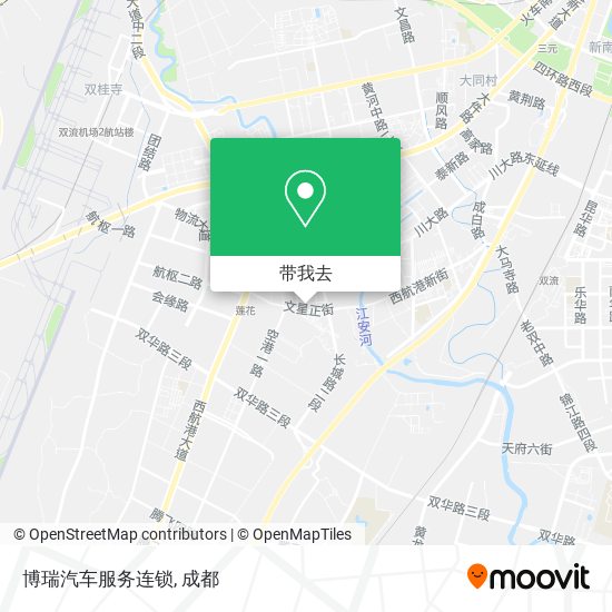 博瑞汽车服务连锁地图