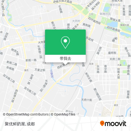 聚优鲜奶屋地图