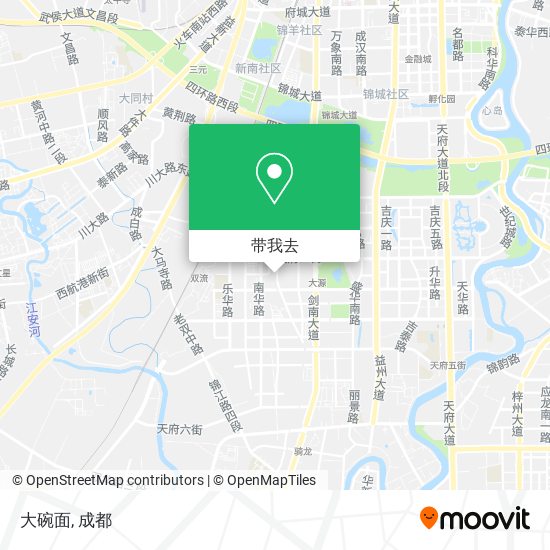 大碗面地图