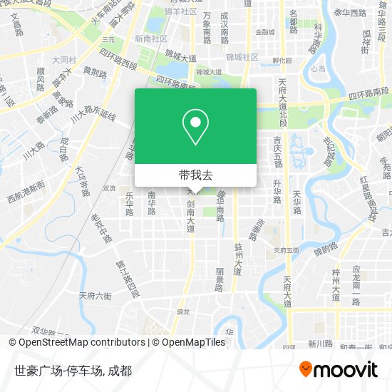 世豪广场-停车场地图