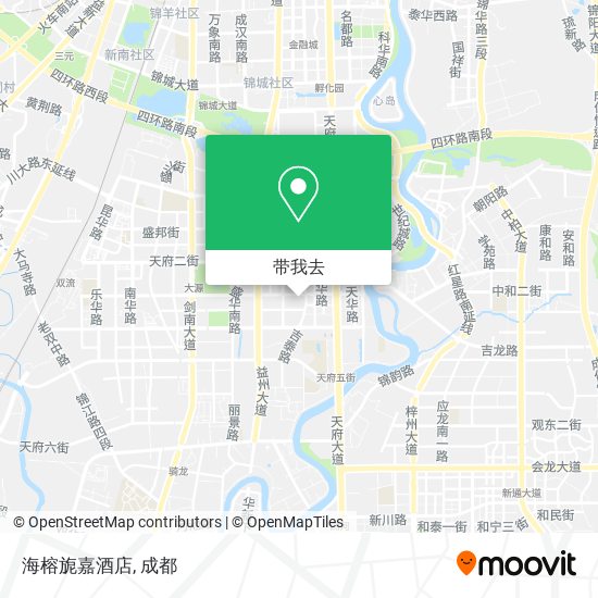 海榕旎嘉酒店地图