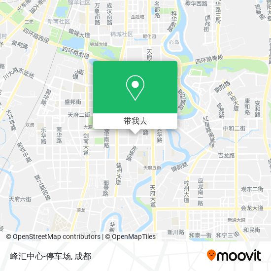 峰汇中心-停车场地图
