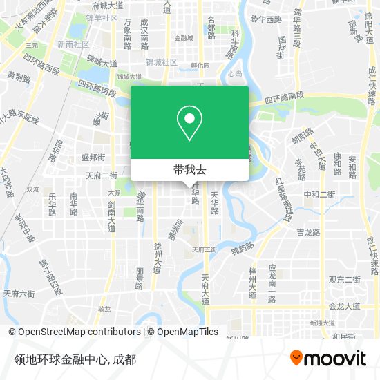 领地环球金融中心地图