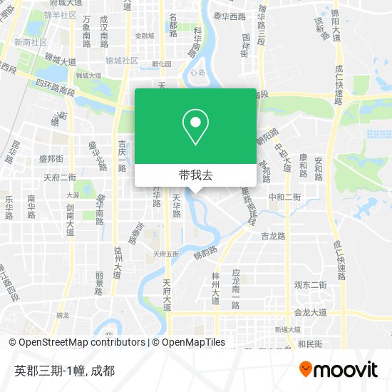 英郡三期-1幢地图