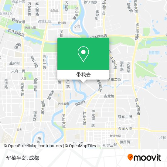 华楠半岛地图