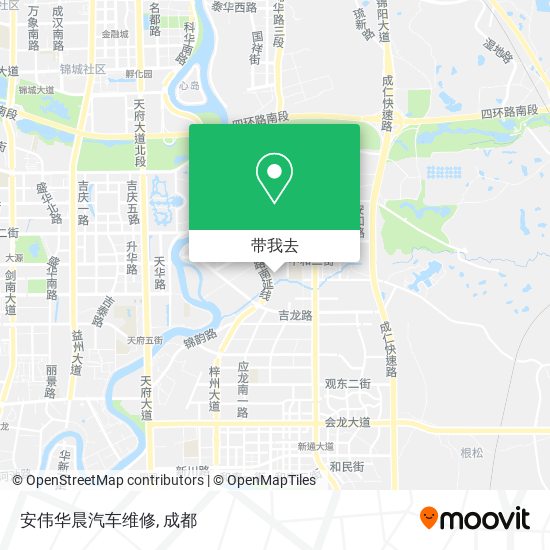 安伟华晨汽车维修地图