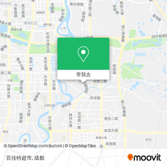 百佳特超市地图