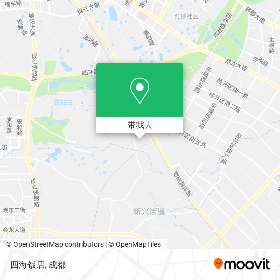 四海饭店地图