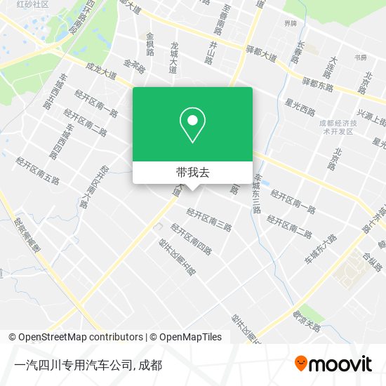 一汽四川专用汽车公司地图