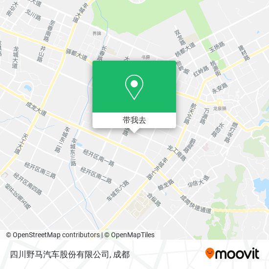 四川野马汽车股份有限公司地图