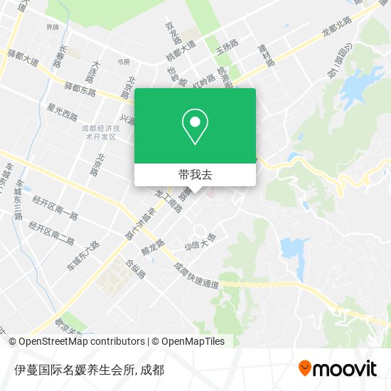 伊蔓国际名媛养生会所地图