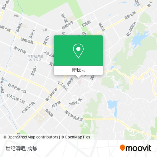 世纪酒吧地图